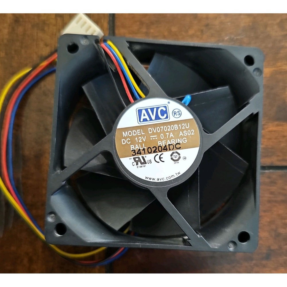 AVC DV07020B12U 7020 DC 12V 0.7A dual ball bearing server inverter cooling fan